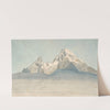 The Watzmann seen from the North-East, and Some Sketches of a Mountain by August Heinrich