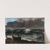 The Wave (1869) by Gustave Courbet