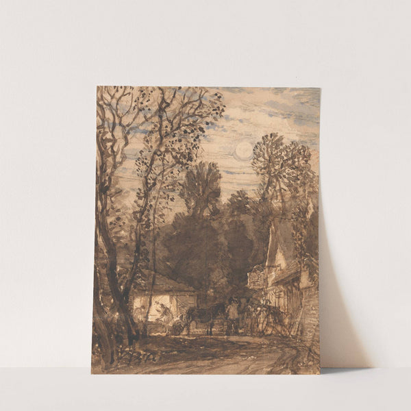 The Wayside Smithy by Samuel Palmer