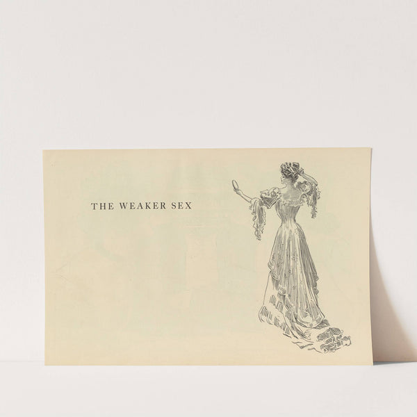 The weaker sex (1900-1905) by Charles Dana Gibson