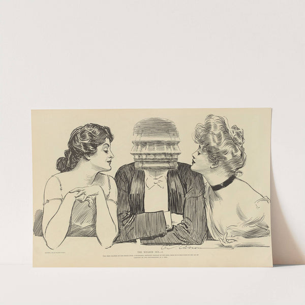 The weaker sex.—I (1900-1905) by Charles Dana Gibson