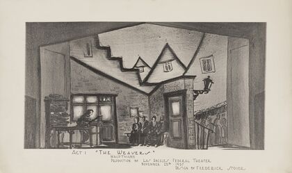 The Weavers: Act 1 (Shop Interior against City Rooftops) (1934-1943)