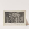The Weavers: Act 5 (Weaving Shop and Domestic Interior against City Rooftops, B+W) (1934-1943) by Frederick Stover
