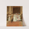 The wedding, Church of St. Roch, Paris by Frederik Hendrik Kaemmerer