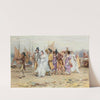 The Wedding Procession by Frederik Hendrik Kaemmerer