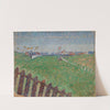 The Wellington Racecourse in Drizzle (Ostende) (1888) by Alfred William Finch
