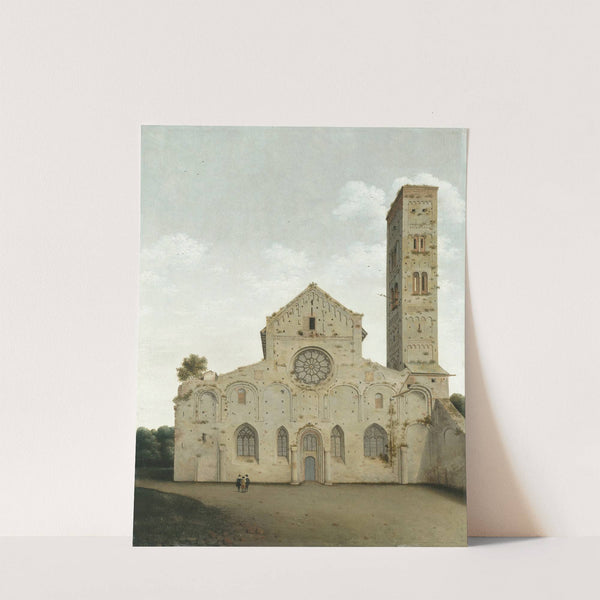 The West Façade of the Church of Saint Mary in Utrecht by Pieter Jansz Saenredam