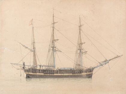 The Whaler ‘Truelove’ of Hull