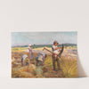 The Wheat Harvest (1904) by Claude Firmin