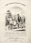 The Wheelbarrow Polka – Sheet Music Cover (1856)