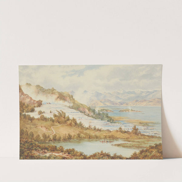 The White Terraces by Charles Decimus Barraud