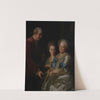 The Widow A J Grill with Son and Daughter (circa 1775) by Alexander Roslin