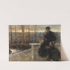 The Widower (1900) by Frantz Charlet