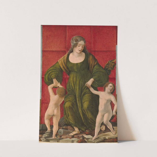 The Wife of Hasdrubal and Her Children (c. 1490) by Ercole de''' Roberti