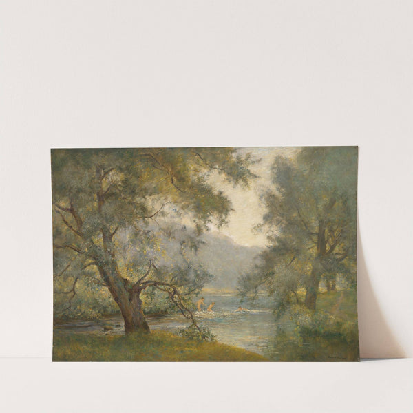 The willow pool by James Herbert Snell