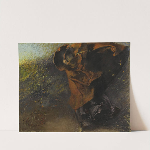 The Wind (1895) by Edwin Austin Abbey