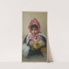 The winter girl (1895) by Knapp & Co.
