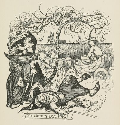 The Witches laughing (1906) — size preview