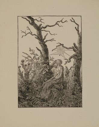 The Woman with the Spider’s Web between Bare Trunks (Melancholy) (c.1801–03)