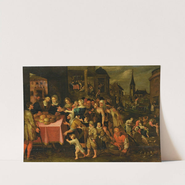 The works of mercy by Frans Francken the Younger