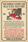 The World Cannot Live Half Slave, Half Free (1917)