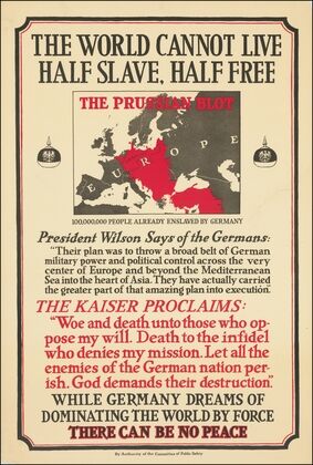 The World Cannot Live Half Slave, Half Free (1917)