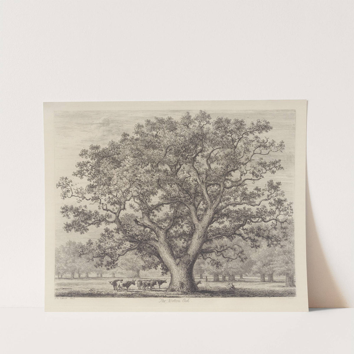 The Wotton Oak by Jacob George Strutt