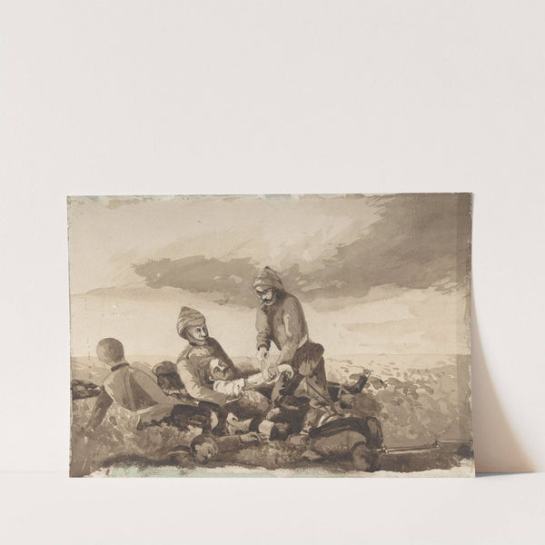 The Wounded Comrade by Nicholas Shiels