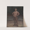 The Wrestler (1865-1870) by Honoré Daumier