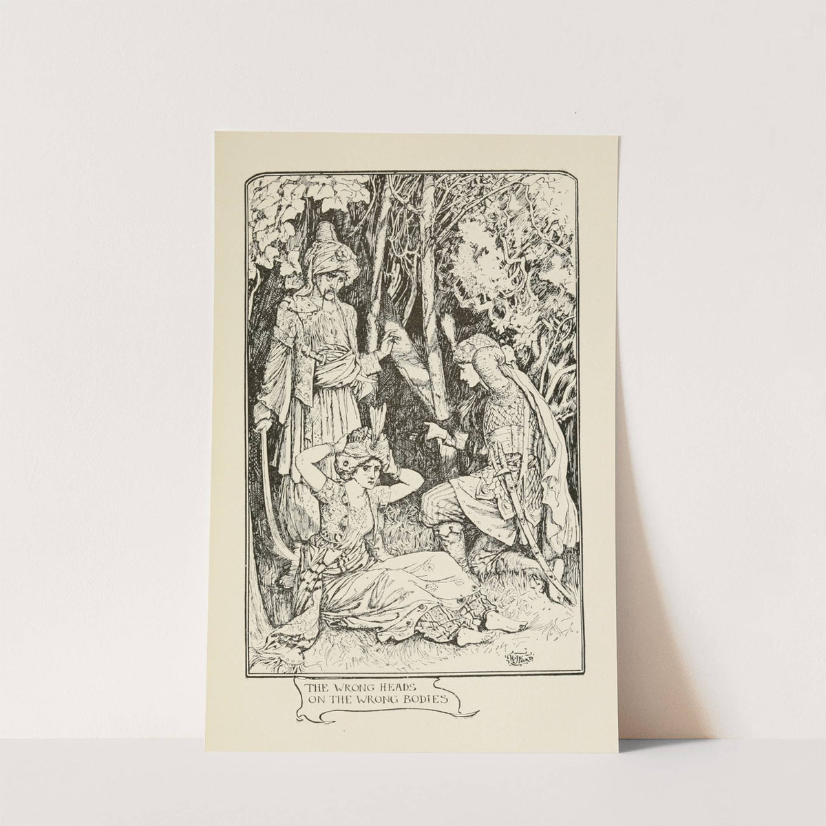The wrong Heads on the wrong Bodies by Henry Justice Ford