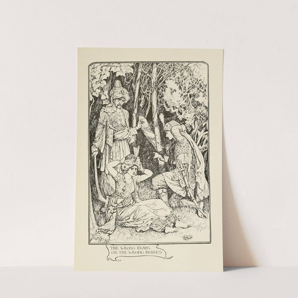 The wrong Heads on the wrong Bodies by Henry Justice Ford