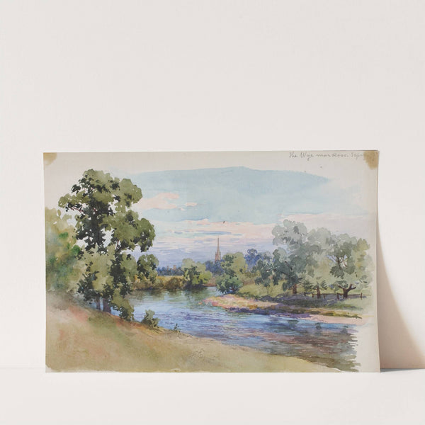 The Wye near Ross by George Elbert Burr