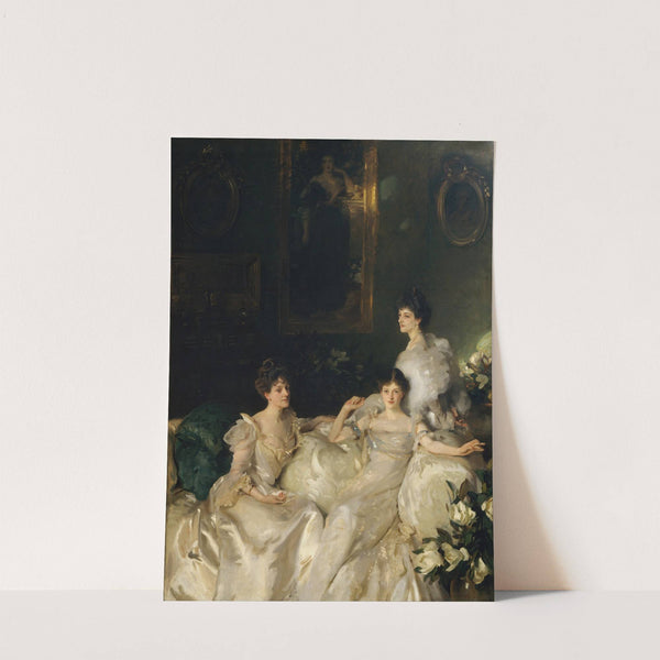 The Wyndham Sisters; Lady Elcho, Mrs. Adeane, and Mrs. Tennant by John Singer Sargent