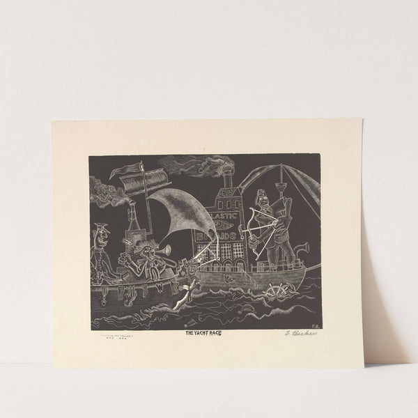 The Yacht Race (1935–40) by Fred Becker