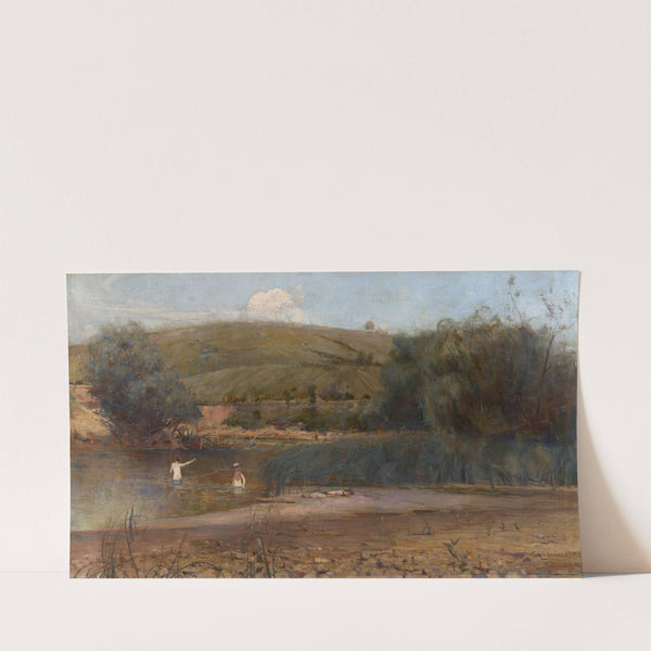 The Yarra, Heidelberg by Charles Conder