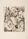 The Yawners, plate 7 from the portfolio ‘Faces’ (1918)