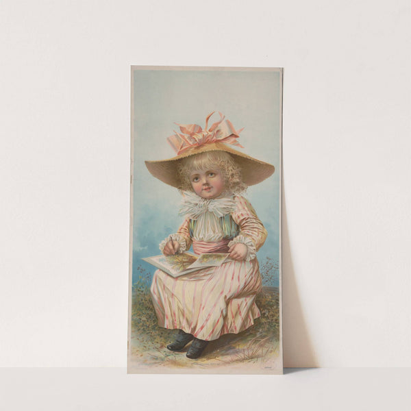 The young artist (1891) by Knapp & Co.