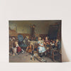 The Young Artist – School Recess (1875) by Eduard Schulz-Briesen