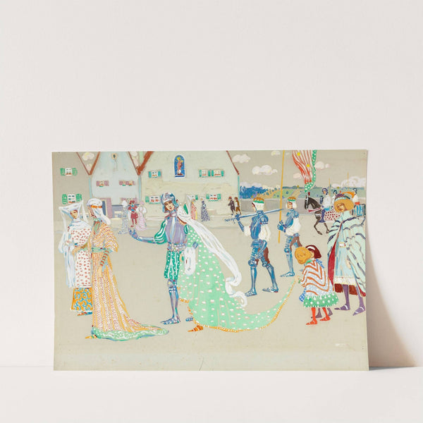The Young Couple by Wassily Kandinsky