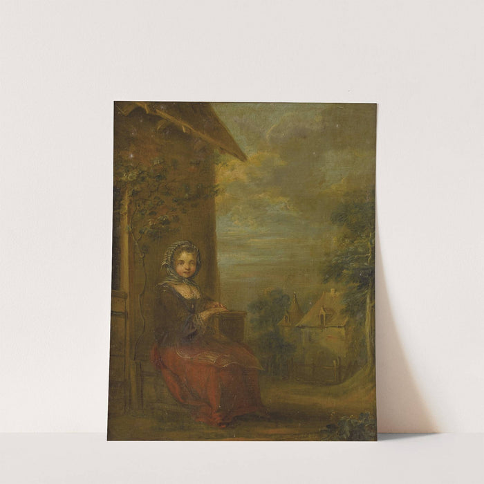 The Young Farm Girl by School Of Jean Baptiste Charpentier