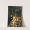 The Young Mother (1852) by Eugène Isabey