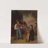 The Young Musicians (1862) by Eastman Johnson
