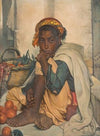The young orange seller