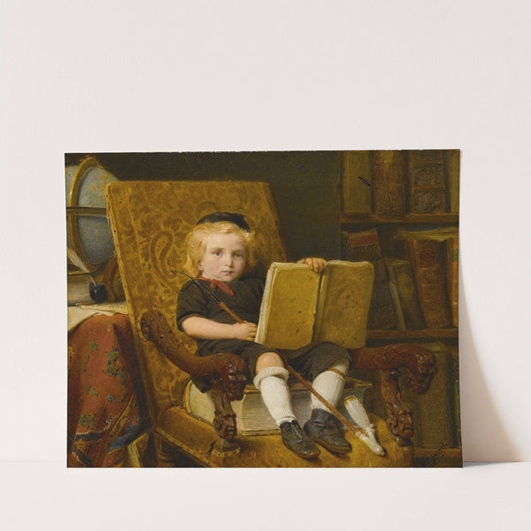 The young scholar by August Friedrich Siegert