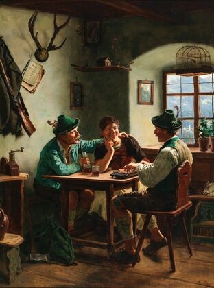 The Zither Player