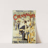 Theater De L&#039;opera Carnaval 1893 by Ferdinand Lunel