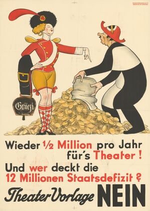 Theater Vorlage – Nein (1935)