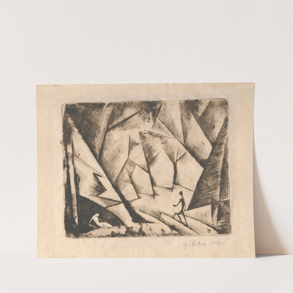 Theatre composition I (1920) by Jerzy Hulewicz