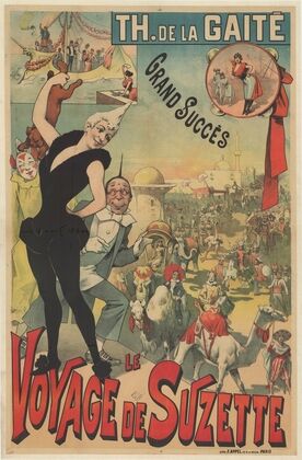 Théâtre de la Gaité. Le voyage de Suzette (1890)