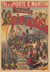 Théâtre de la Porte St Martin. Mamzelle Pioupiou (1889)